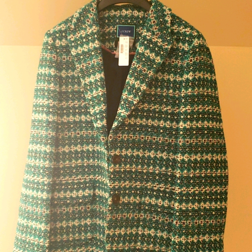 NWT JCREW Nadya lined blazer sz10